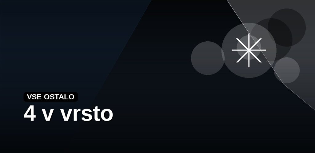 4 v vrsto