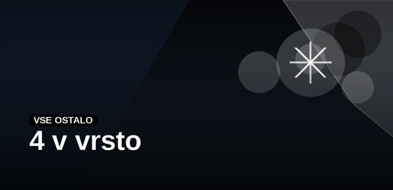 4 v vrsto