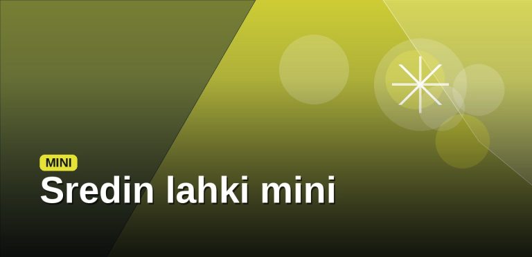 Sredin lahki mini