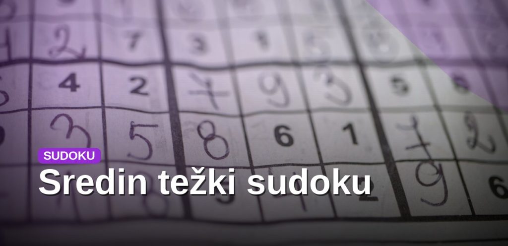 Sredin težki sudoku